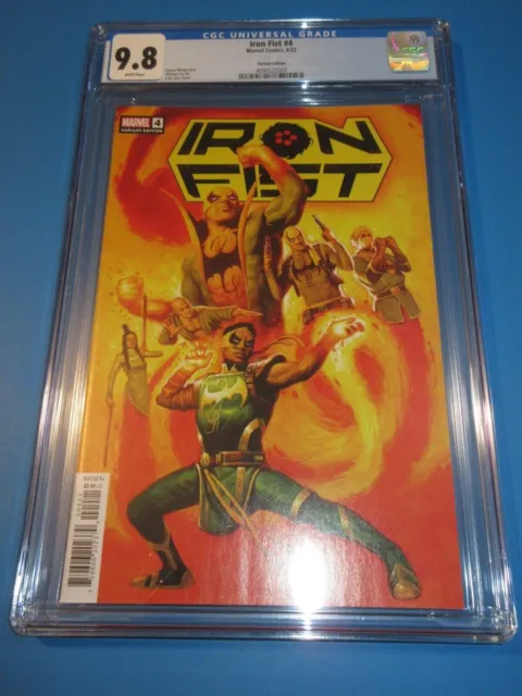 Iron Fist #4 Gist Variant CGC 9.8 NM/M Gorgeous Gem Wow