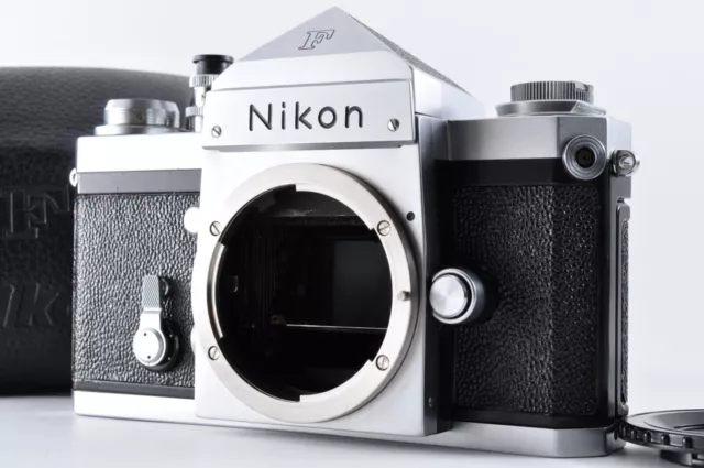 Nikon F Augenhöhe Silber S/N6409538 Mt Fuji Mark 35mm SLR Filmkamera FM Japan