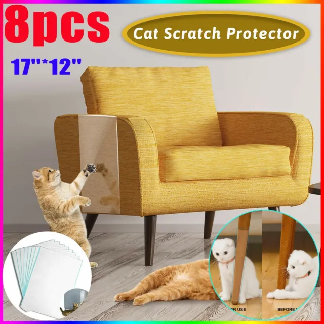 Pet Cat Anti-Scratch Double-sided Tape Roll Sofa Protector Clear Sticker Strip