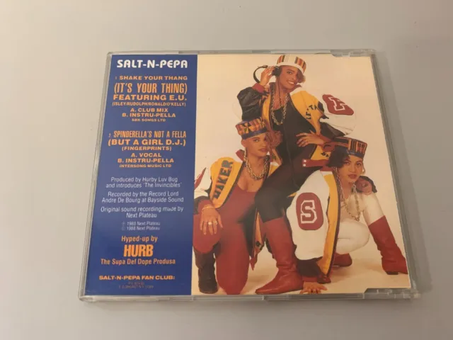 Salt-N-Pepa – Shake Your Thang / Spinderella's Not A Fel - Maxi CD Single © 1988