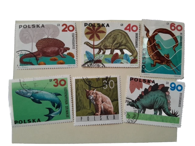 Briefmarken  aus  Polen Gestempelt  ,