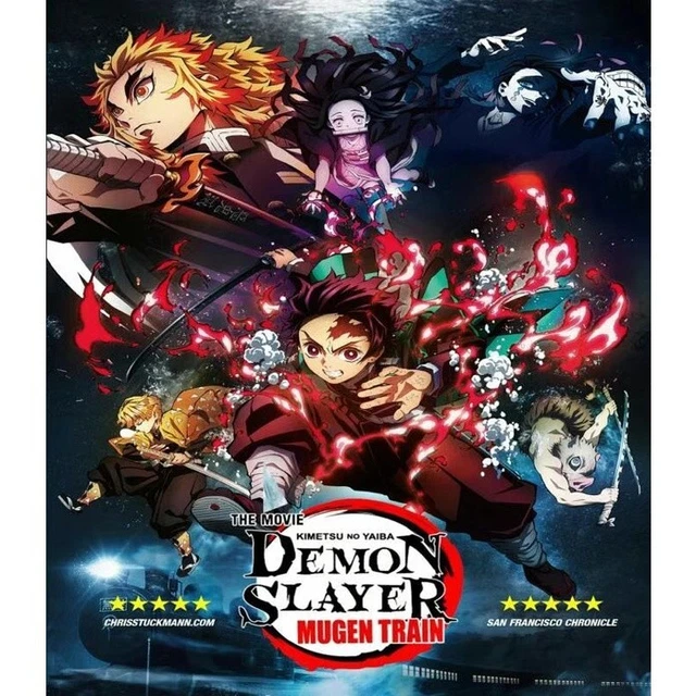 ANIME DVD Demon Slayer Mugen Train (The Movie) ENGLISH DUBBED