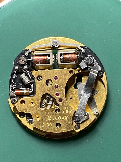 Ressort De Bascule Pour Montre Bulova Accutron 2180 - Pièce Originale NEUF