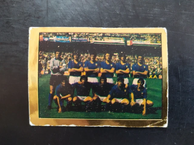 Vintage Football Fanion Ancien Pennant ITALIA CAMPIONE DEL