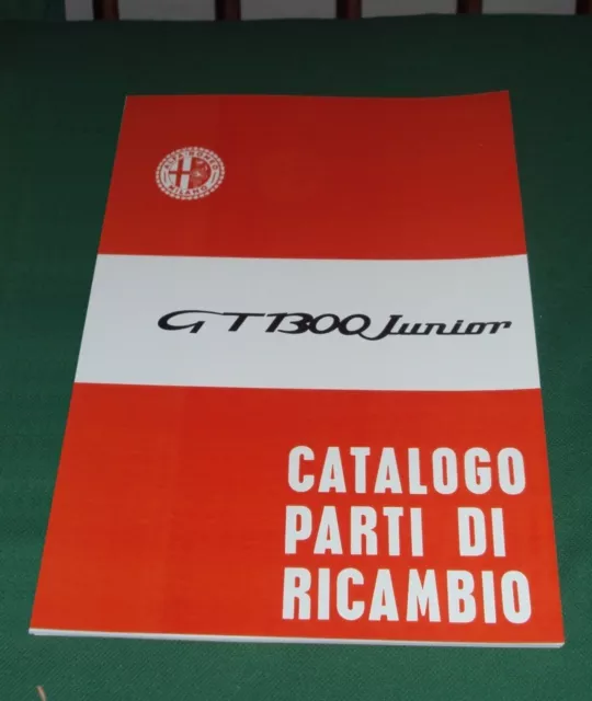 Manuale Catalogo parti di ricambio CARROZZERIA Alfa Romeo GT 1300 Junior-
