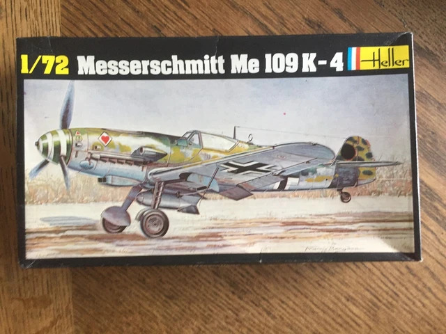 Heller 1/72 Messerschmitt Bf-109 K-4 Boite Noire N° 229