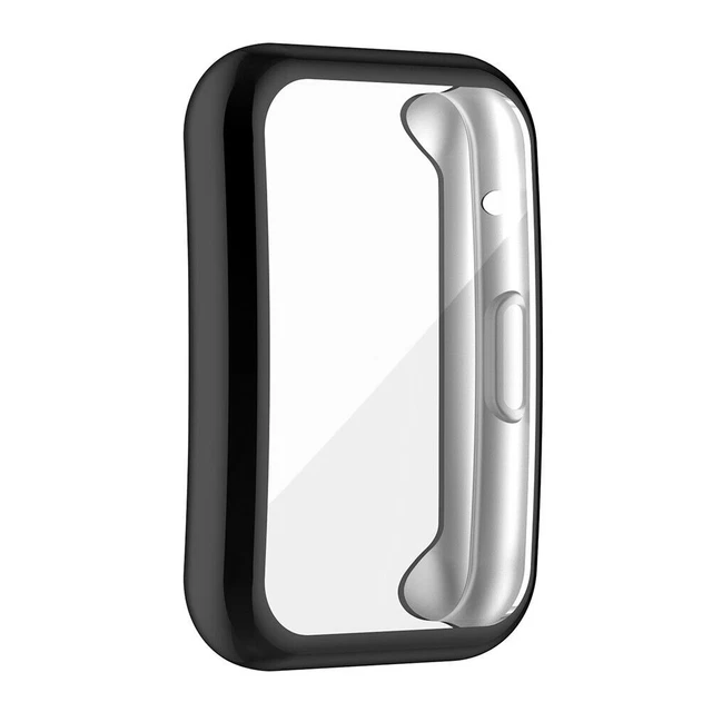 Schutzhülle für Huawei Watch Fit Full Cover Case Screen Protector schwarz TPU 2