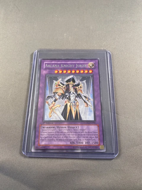 Yugioh 1st Edition ARCANA KNIGHT JOKER Card NM #ANPR-EN090 Rare Ancient Prophecy
