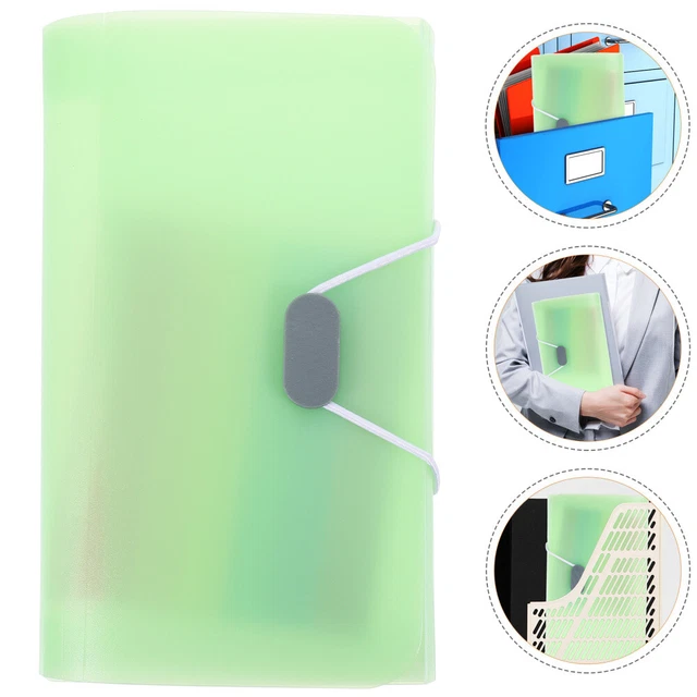 Dossiers D'Expansion A4 KAHEIGN - Lot De 4 Avec 12 Poches Et Étiquettes | Organisation Bureau