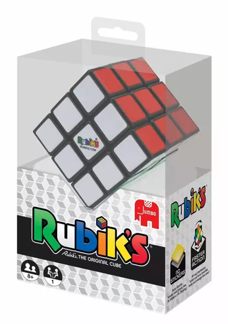 Le Cube 3x3 Rubik's, Jeu d'Adresse, Rubik's Color Block, Jouer en famille.Simple