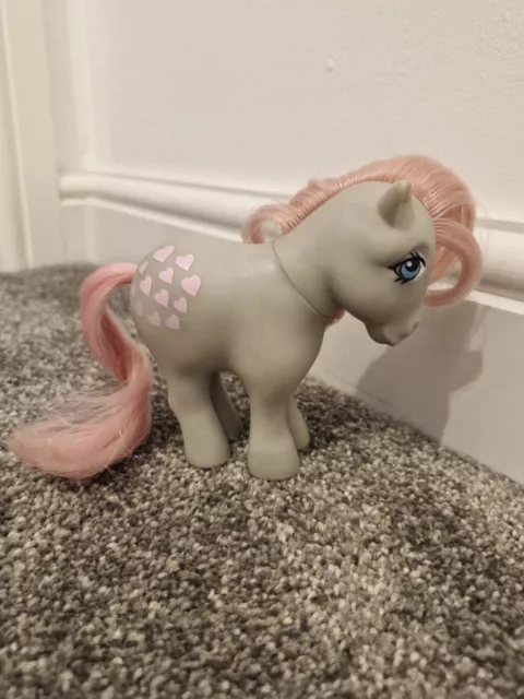 Vintage My Little Pony 1982 Pink Hearts Snuzzle