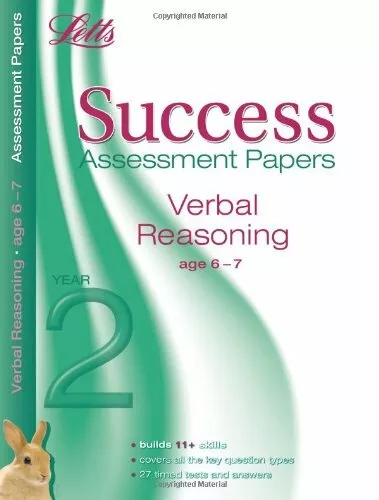 Verbal Reasoning Age 6-7: Assessment Papers (Letts 11+ Success) By Alison Head