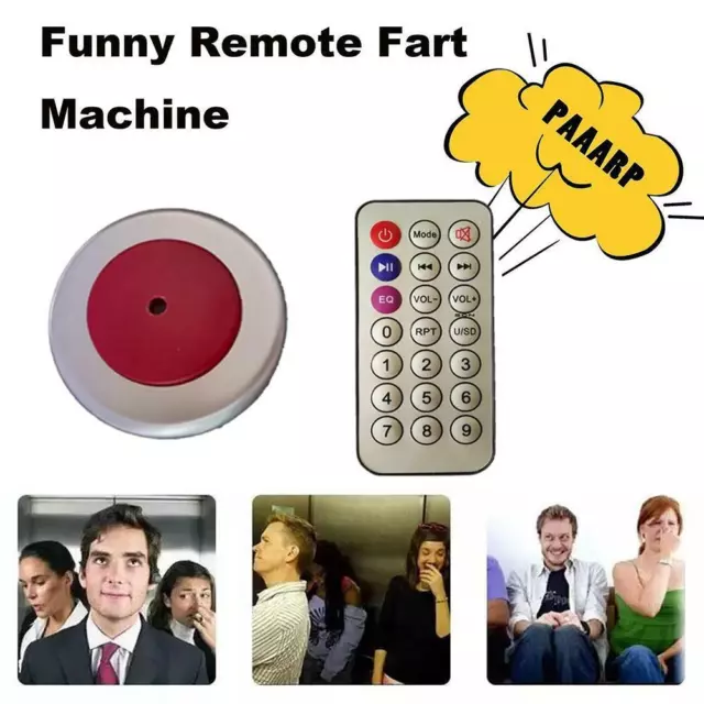 Funny Remote Control Fart Machine Remote Control Gag Joke Prank Novelties NEW