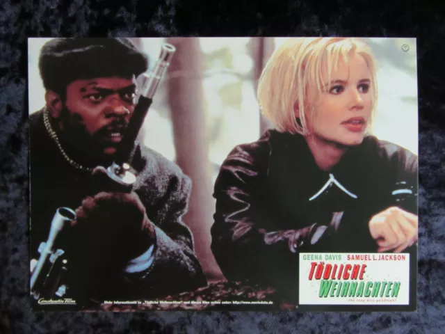 The Long Kiss Goodnight Lobby Cards/Stills - Geena Davis, Samuel L. Jackson