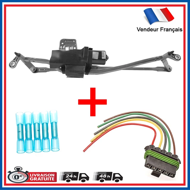 Moteur D'Essuie-Glace Complet Avec Tringlerie Pour Peugeot Boxer 3, Citroën Jumper 3, Fiat Ducato 3 (2006-2014) - 6405ER