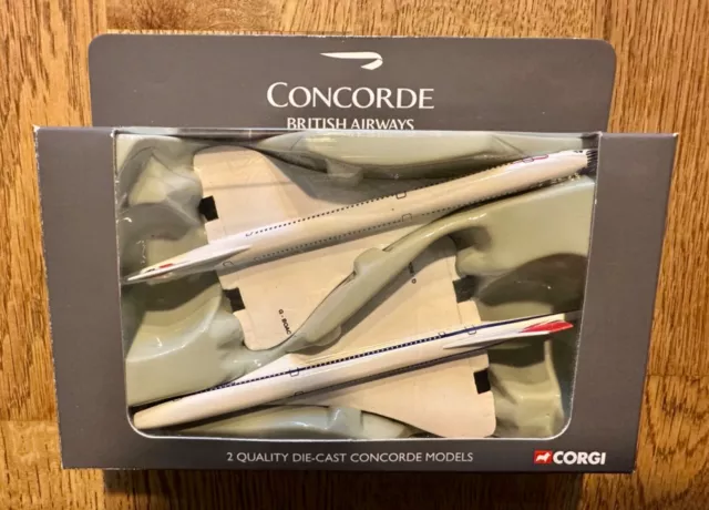 Corgi Diecast Airplane British Airways Concorde Models (2)