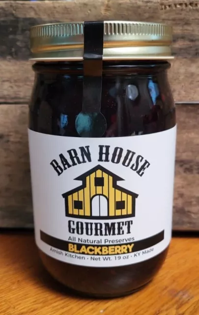 Blackberry Barn House Gourmet All Natural Preserves Amish Kitchen 19 Oz