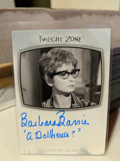 2020 Twilight Zone Archives Barbara Barrie AI-20 Inscription Autograph Card