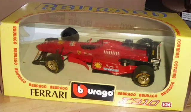 Bburago 6501 Burago 1/24 Formel 1 Michael Schumacher Ferrari F 310 von 1996 OVP