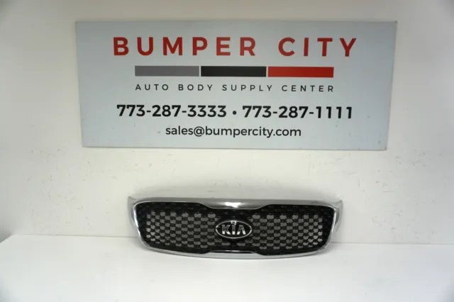 0K28T51775 Genuine Kia Front Grill Red & Front Emblem All Car