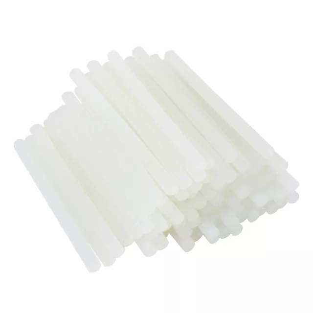 100 x 7mm Clear Hot Melt Glue Sticks Adhesive For Trigger Electic Pack Of3043