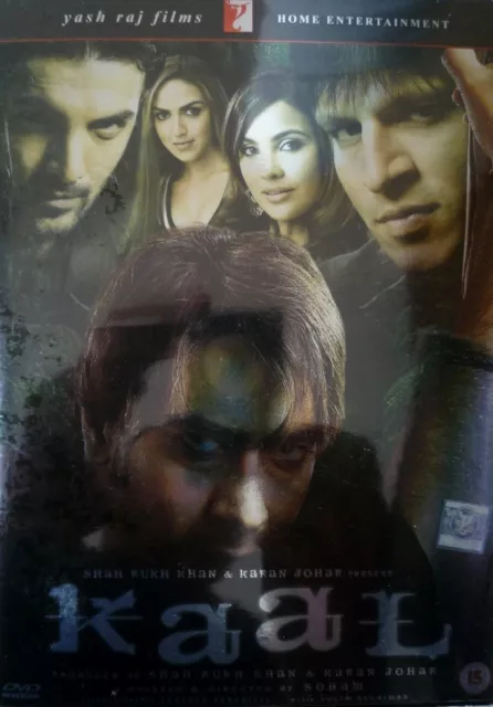 KAAL YRF Bollywood indian movie dvd. Ajay Devgan Vivek Oberoi