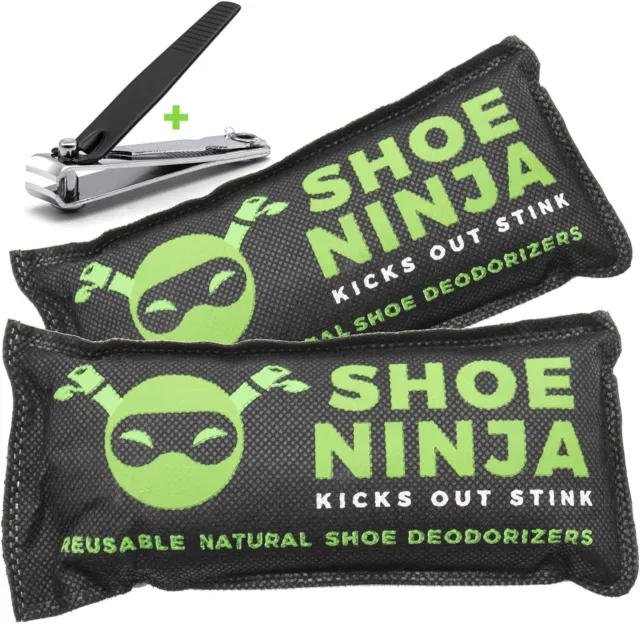 Shoe Deodorizer, Bamboo Charcoal Shoe Odour Eliminator Bags, Foot Deodorant Inse