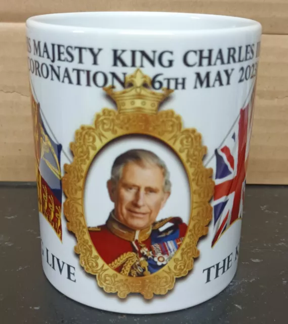 King Charles III coronation mug standard