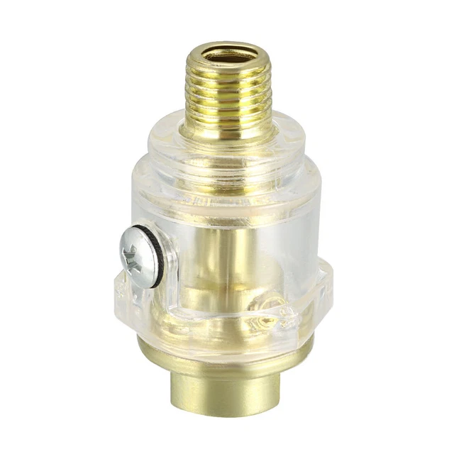 Oiler Lubricator , Automatic Mini In-line Air Tool Oiler , 1/4"NPT Pack of 1