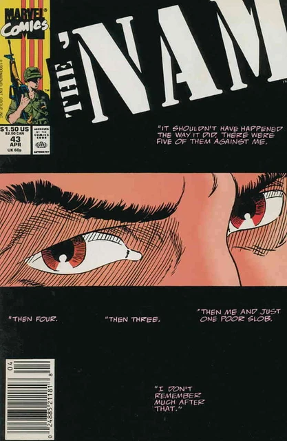Nam, The #43 (Newsstand) VF; Marvel | Vietnam War comic - we combine shipping