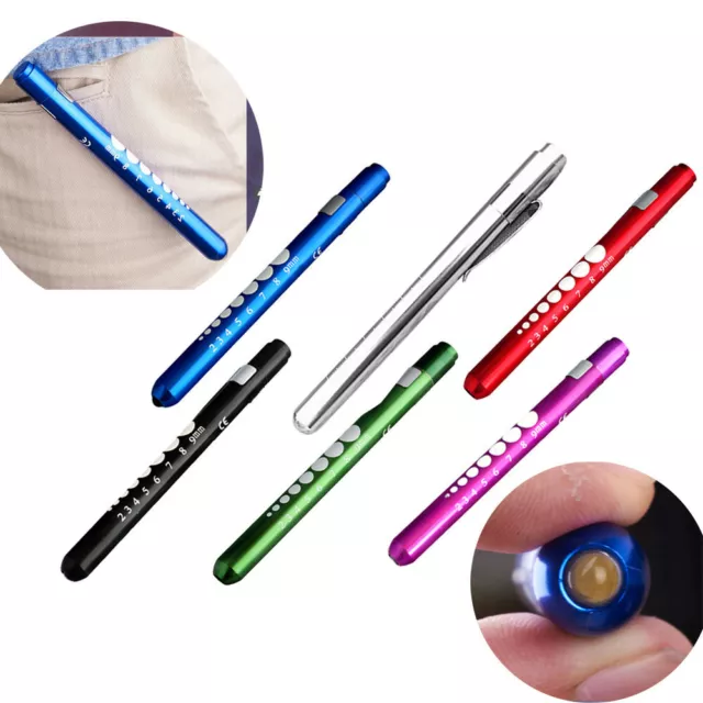 Medical First Aid LED Pen Light Flashlight Torch Doctor Nurse EMT Emergency