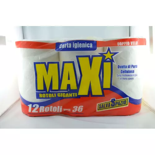 Maxi Carta Igienica 12 Rotoli 1pz