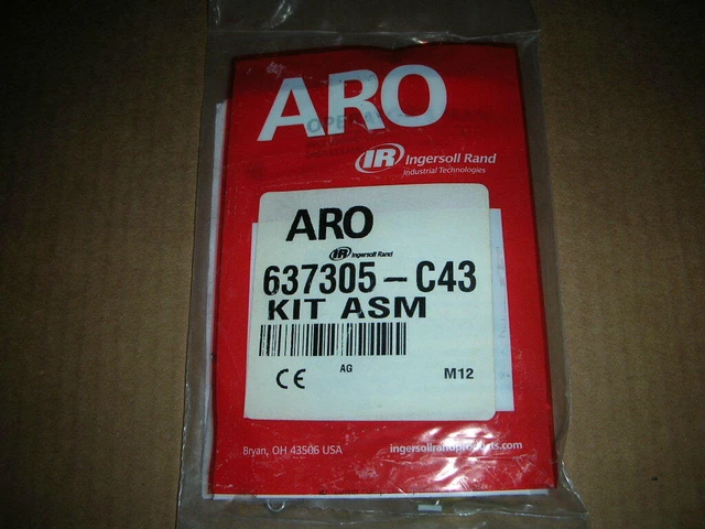 Ingersoll Rand IR ARO 637305-C43 Lower Pump Repair Kit Assembly 1-Kit NOS!!