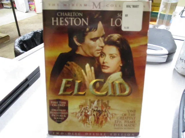 El Cid (Two-Disc Deluxe Edition), Very Good DVD, Charlton Heston, Sophia Loren,