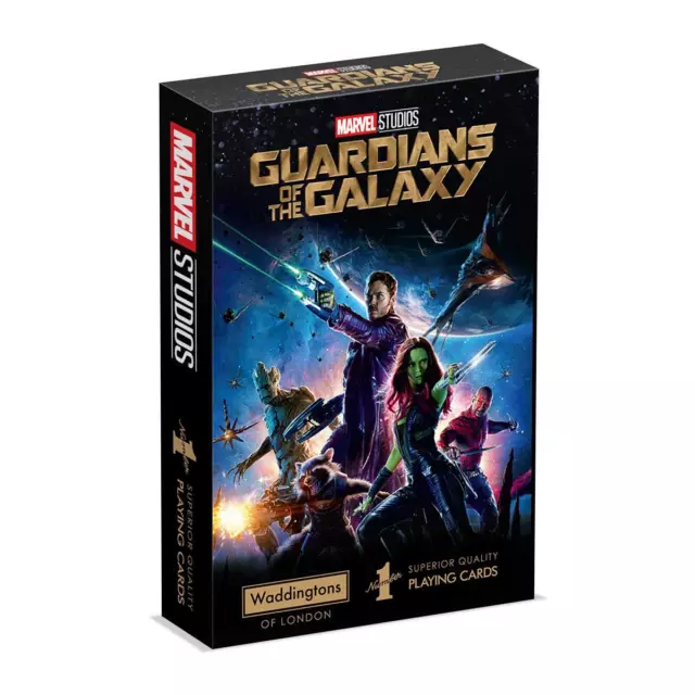 Guardians of the Galaxy Waddingtons Number 1 Playing Cards