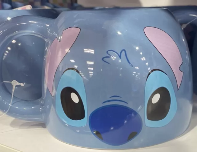 Disney Lilo & Stitch  Ceramic Mug With Mouth At The Bottom