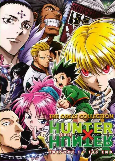 1999 Hunter X Hunter (VOL.1 - 62 End + OVA Series + 2 Movie) DVD English  Version