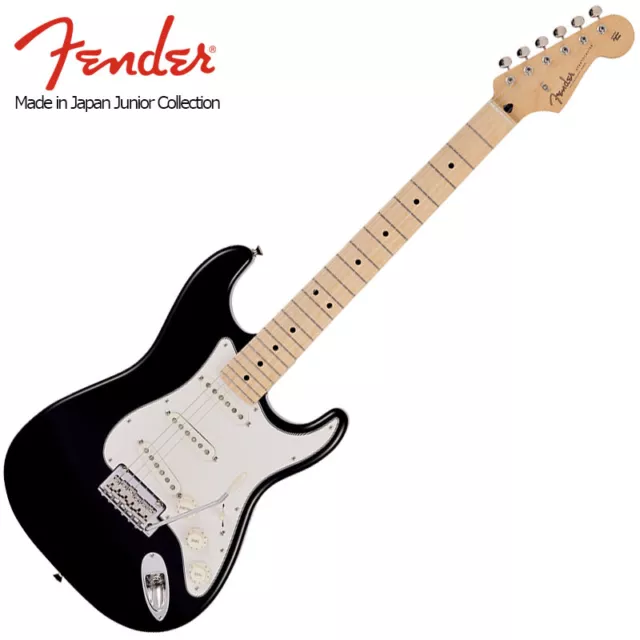 Fender Fabriqué En Japon Junior Collection STRATOCASTER Noir Avec Housse