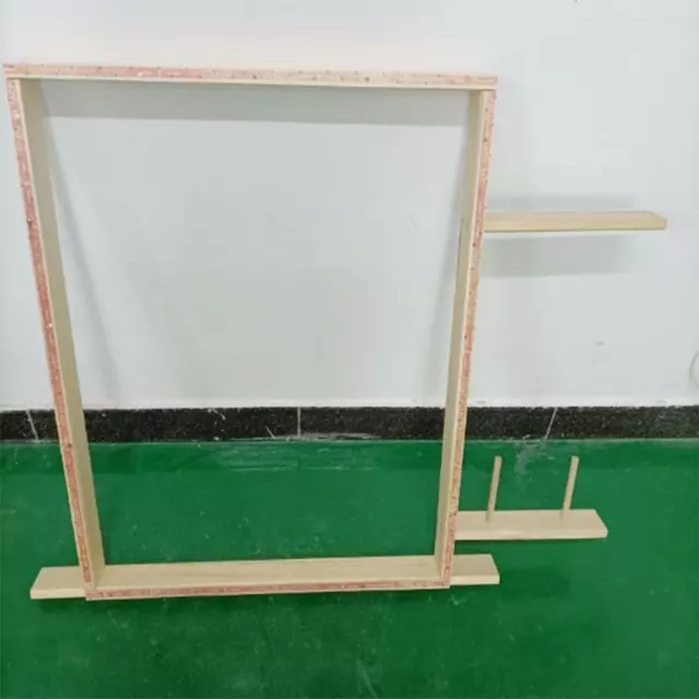 Rug tufting frame 98 cms x 98cms and stand suitable for tufting gun