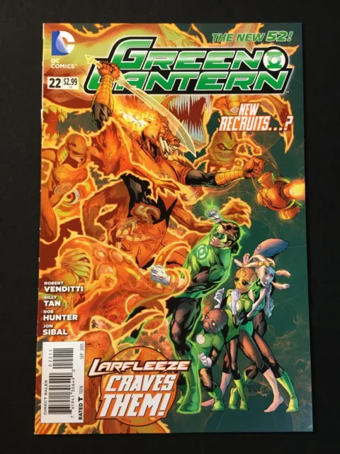 Green Lantern 22 KEY 1st app STAR SAPPHIRE Billy Tan Cover 1 V 5 New 52 1 Copy