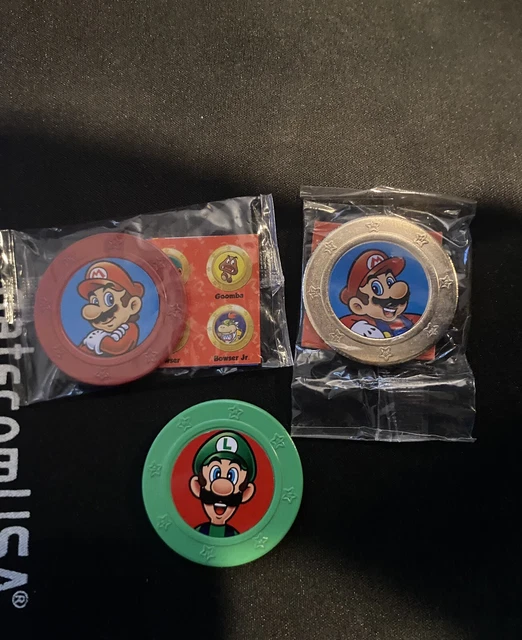 MARIO RED SEALED VERY RARE Super Mario Wonder Ball Coin Lot 105.00