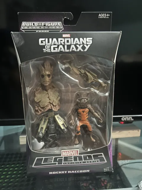 Marvel Legends rocket raccoon Infinite Series Guardians of the Galaxy Groot BAF