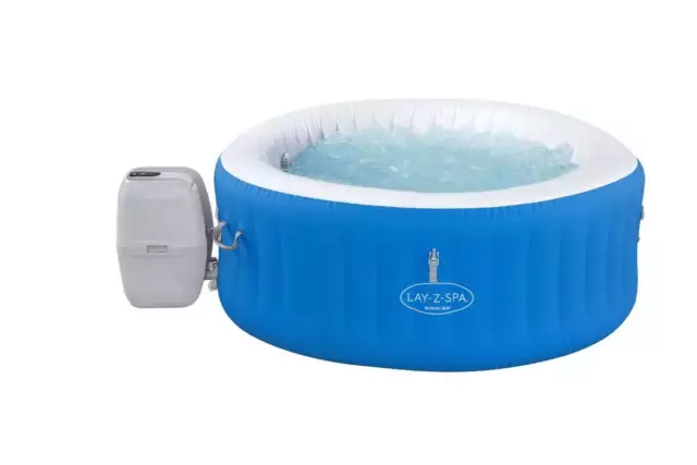 Bestway Lay-Z-Spa Byron Bay AirJet 3 Person Inflatable Spa, Hot Tubs