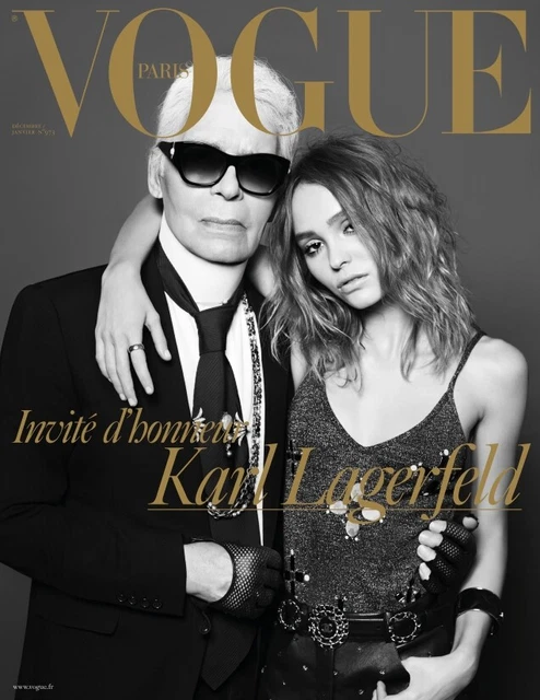 VOGUE UK DECEMBER 2016 LILY-ROSE DEPP by BRUCE WEBER Rianne Van