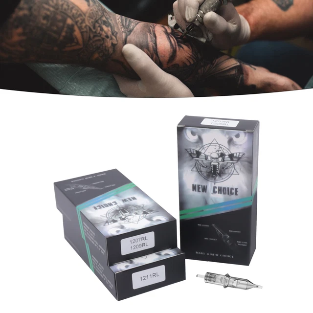 50pcs Tattoo Nadeln 3RL 5RL 7RL 9RL 11RL Module Needle Cartridge Runde Liner