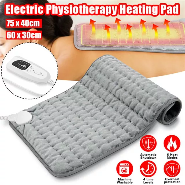 Almohadilla térmica eléctrica manta almohadilla térmica para alivio hombro cuello invierno cálido