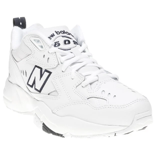 New balance 608 white chunky best sale trainers