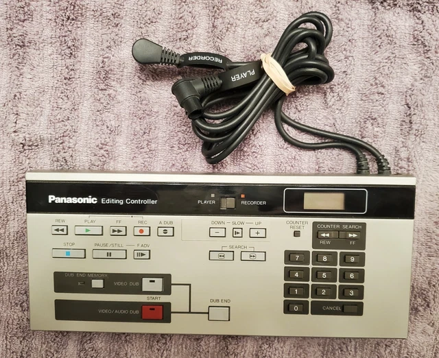 Panasonic Editing Controler PV R500 Works Great