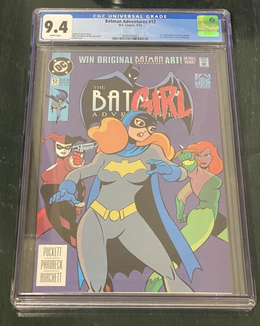 BATMAN ADVENTURES #12 DC Comics 1993 1st Appearance of HARLEY QUINN CGC 9.4