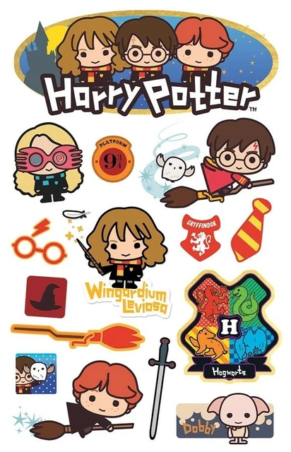 HARRY POTTER CHIBI 3D Stickers Planner Supply Papercraft Scrapbook DIY harry-potter-chibi-3d-stickers-planner-supply-papercraft-scrapbook-diy